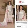Bilqis B 191 Organza Top With Bottom Dupatta Bulk Orders In India